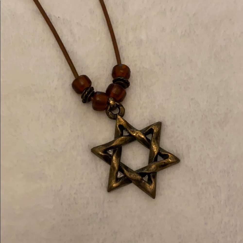 Star of David Boho Necklace